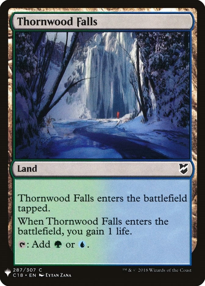 Image for Thornwood Falls (287) [The List Reprints] - Magic: The Gathering