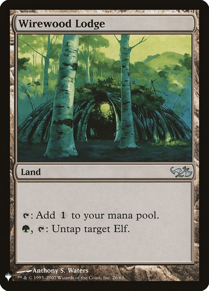 Image for Wirewood Lodge (26) [The List Reprints] - Magic: The Gathering