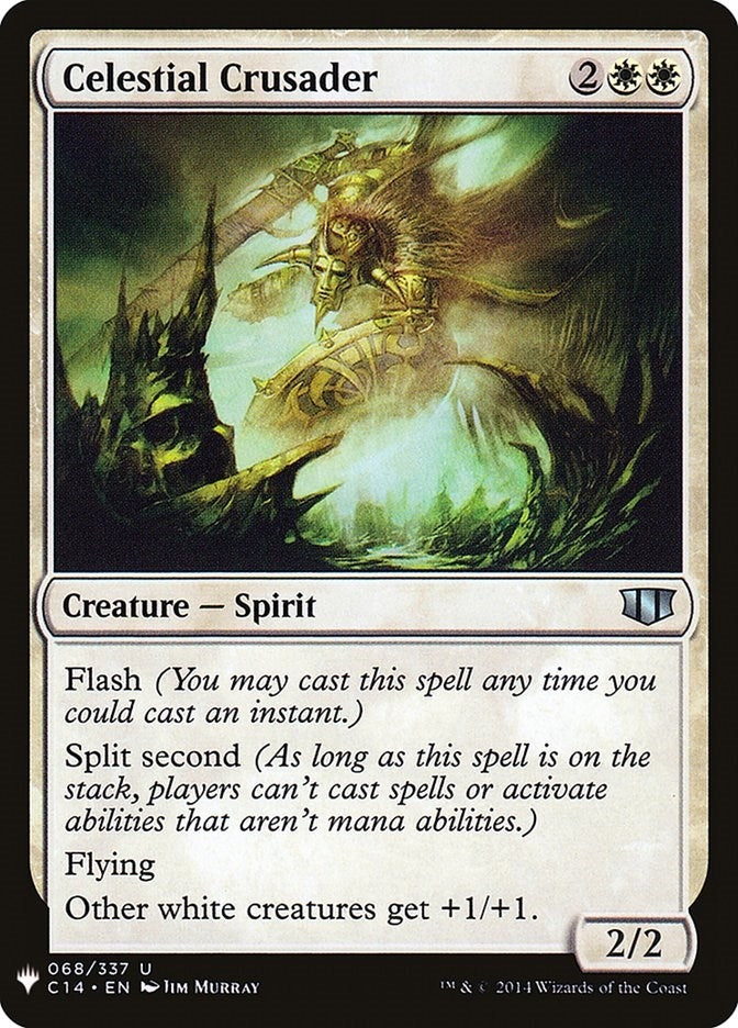 Image for Celestial Crusader (68) [The List Reprints] - Magic: The Gathering