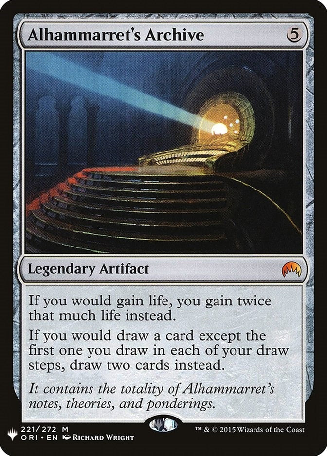 Image for Alhammarret's Archive (221) [The List Reprints] - Magic: The Gathering
