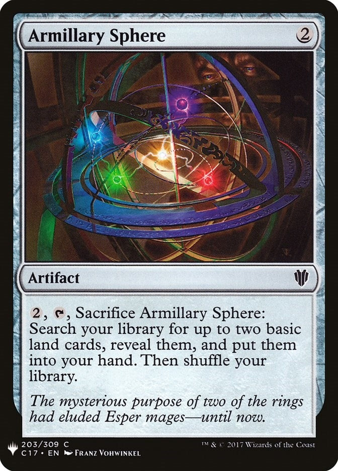 Armillary Sphere (203) [The List Reprints]