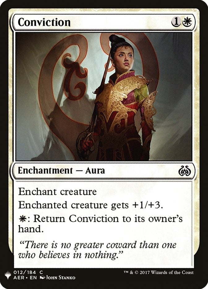 Image for Conviction (12) [The List Reprints] - Magic: The Gathering