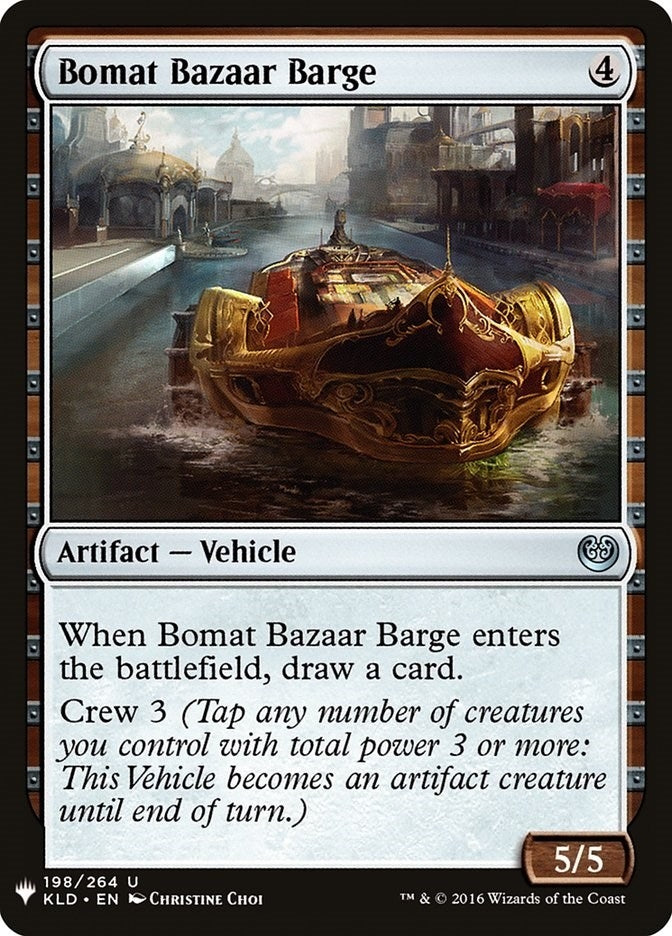 Image for Bomat Bazaar Barge (198) [The List Reprints] - Magic: The Gathering