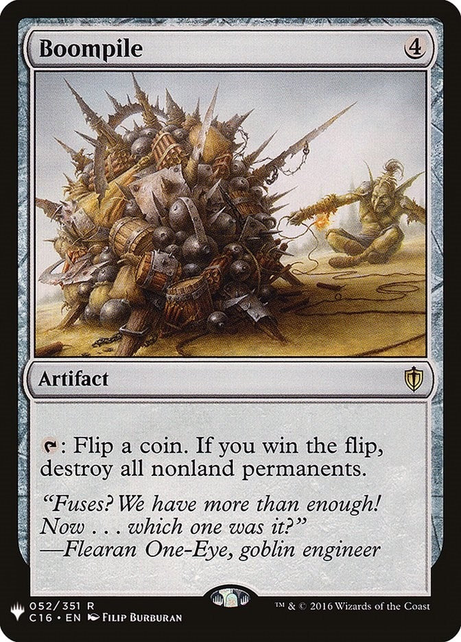 Image for Boompile (052/351) [The List Reprints] - Magic: The Gathering