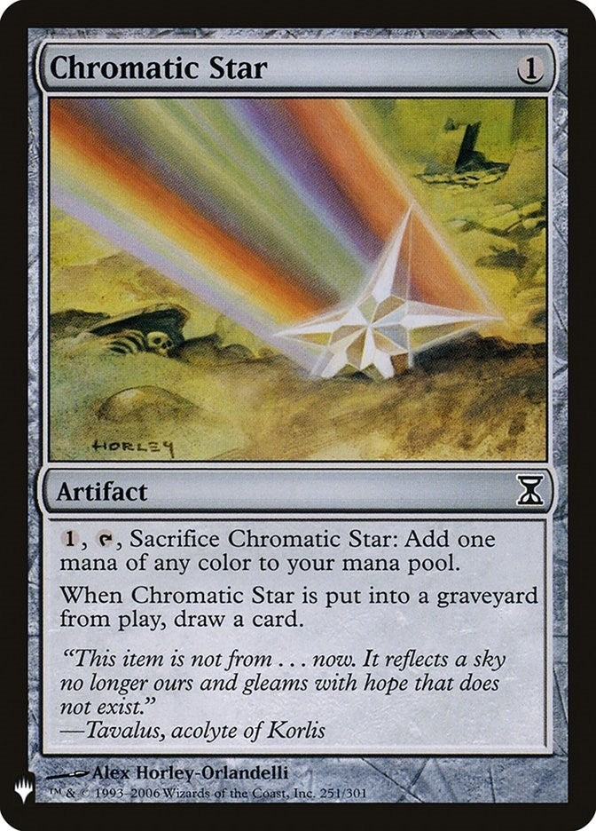 Image for Chromatic Star (251) [The List Reprints] - Magic: The Gathering