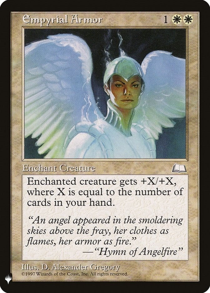 Image for Empyrial Armor [The List Reprints] - Magic: The Gathering