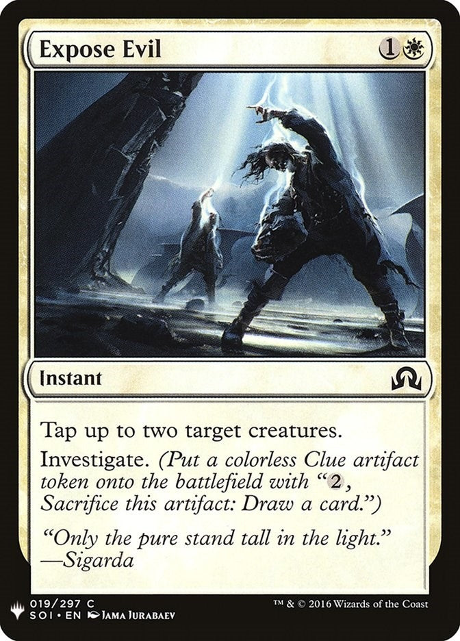 Image for Expose Evil (19) [The List Reprints] - Magic: The Gathering