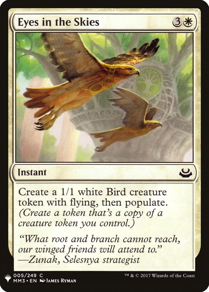 Image for Eyes in the Skies (5) [The List Reprints] - Magic: The Gathering