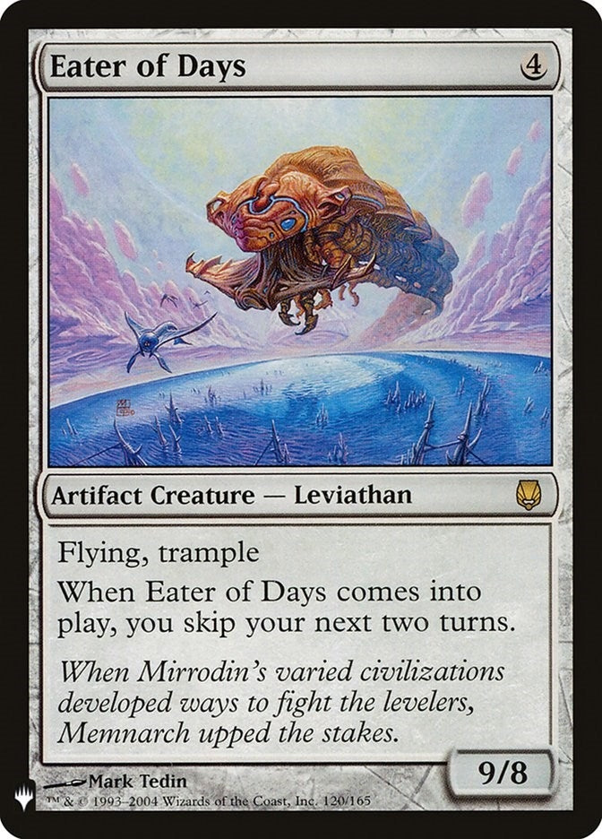 Image for Eater of Days (120/165) [The List Reprints] - Magic: The Gathering
