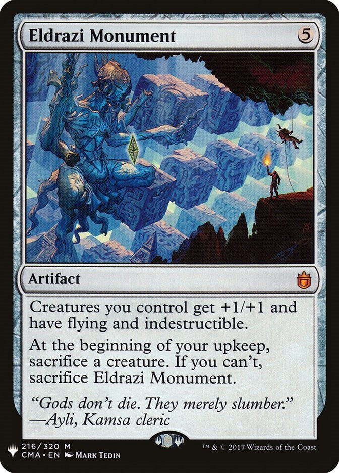Image for Eldrazi Monument (216) [The List Reprints] - Magic: The Gathering