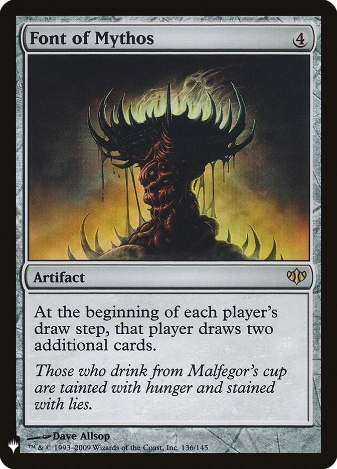 Image for Font of Mythos (136) [The List Reprints] - Magic: The Gathering