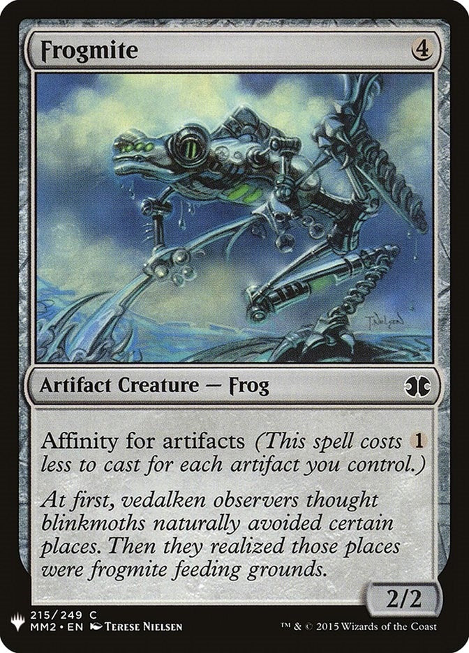 Image for Frogmite (215) [The List Reprints] - Magic: The Gathering