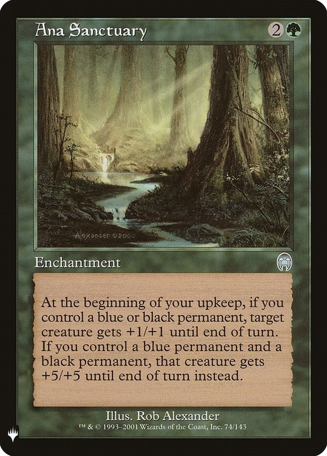 Image for Ana Sanctuary (74) [The List Reprints] - Magic: The Gathering