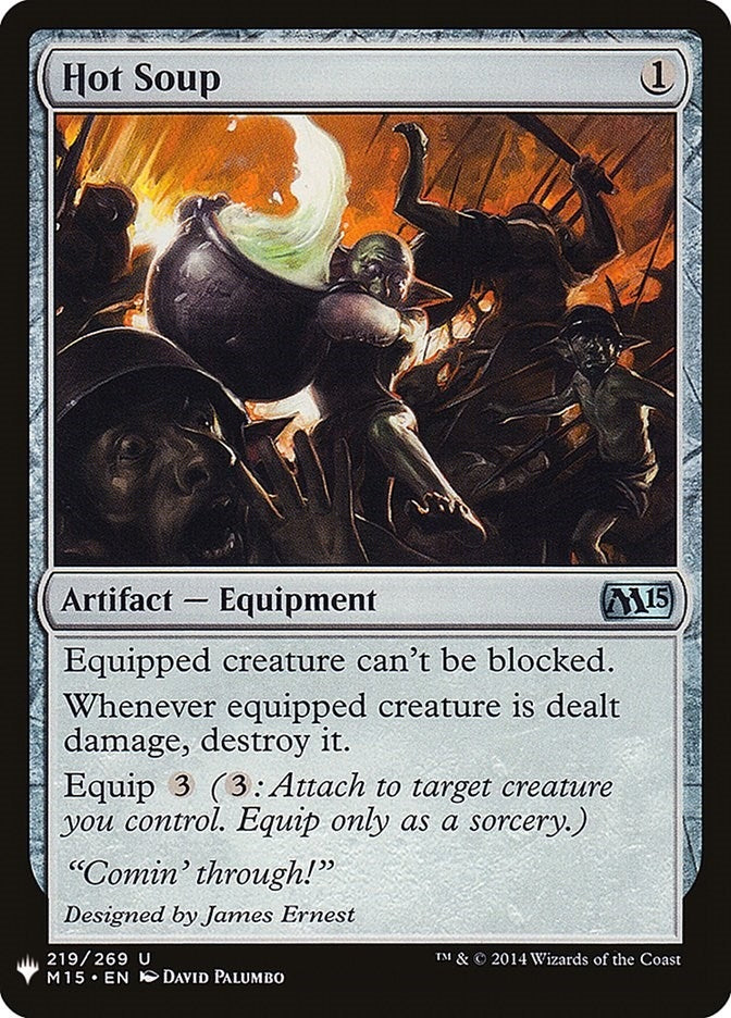 Image for Hot Soup (219) [The List Reprints] - Magic: The Gathering