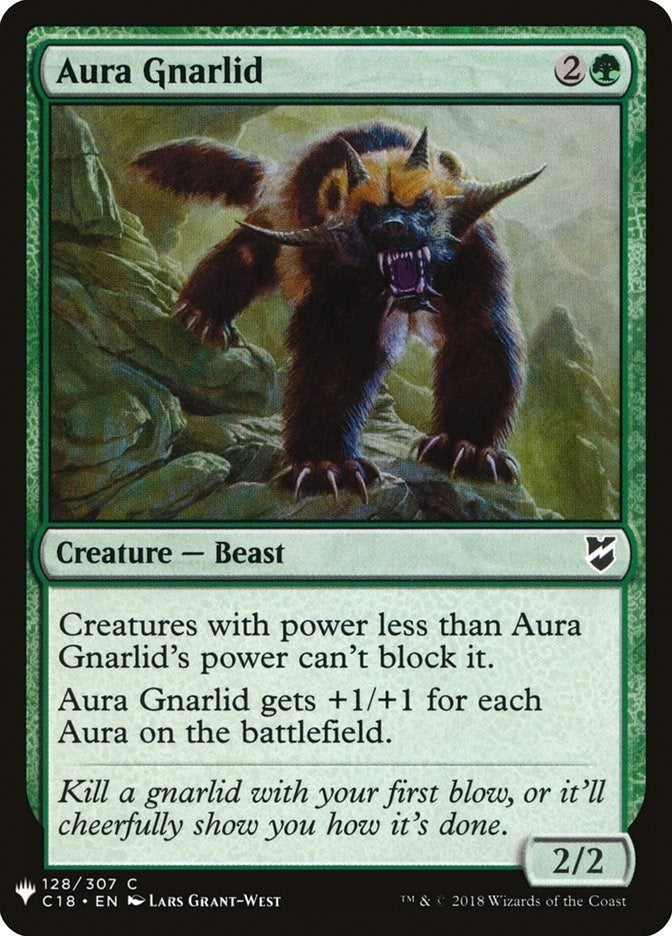 Image for Aura Gnarlid (128) [The List Reprints] - Magic: The Gathering