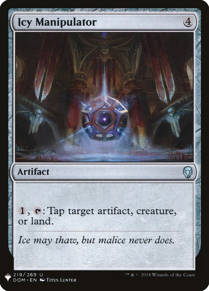Image for Icy Manipulator (219) [The List Reprints] - Magic: The Gathering