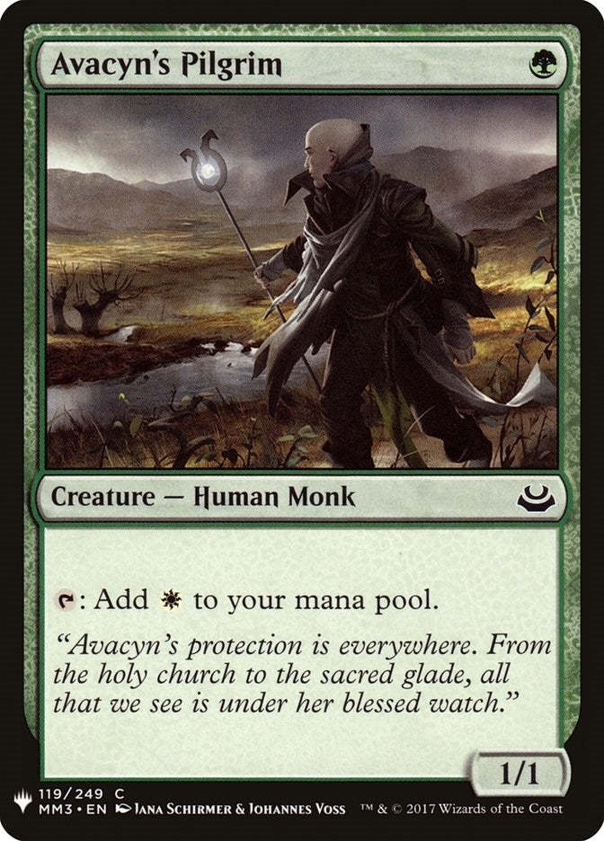 Image for Avacyn's Pilgrim (119) [The List Reprints] - Magic: The Gathering