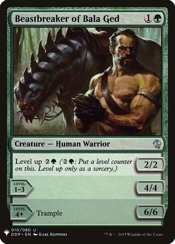 Image for Beastbreaker of Bala Ged (10) [The List Reprints] - Magic: The Gathering