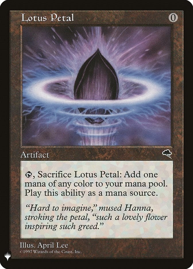 Image for Lotus Petal (284) [The List Reprints] - Magic: The Gathering