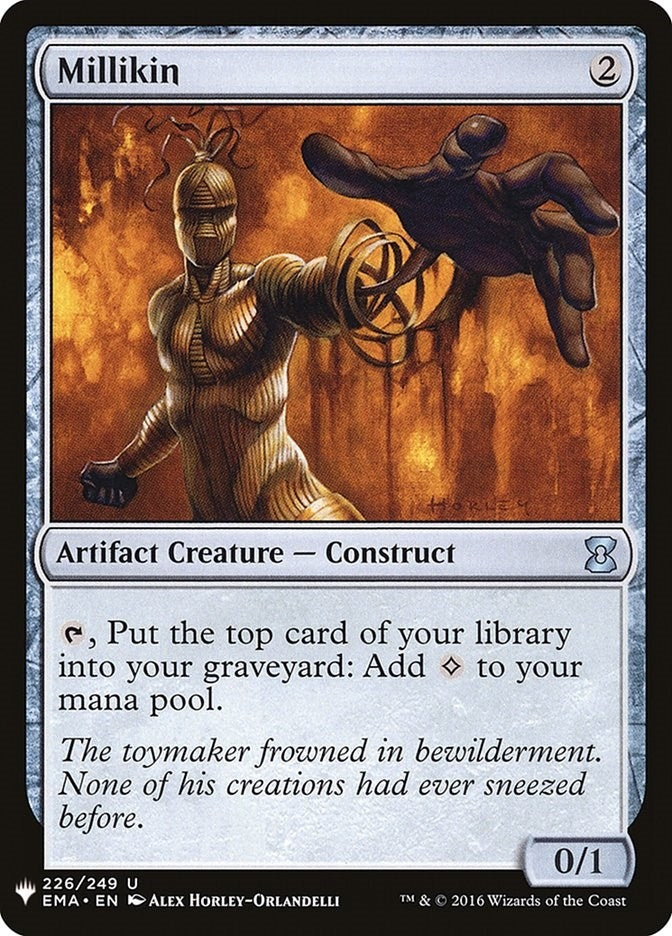 Image for Millikin (226) [The List Reprints] - Magic: The Gathering