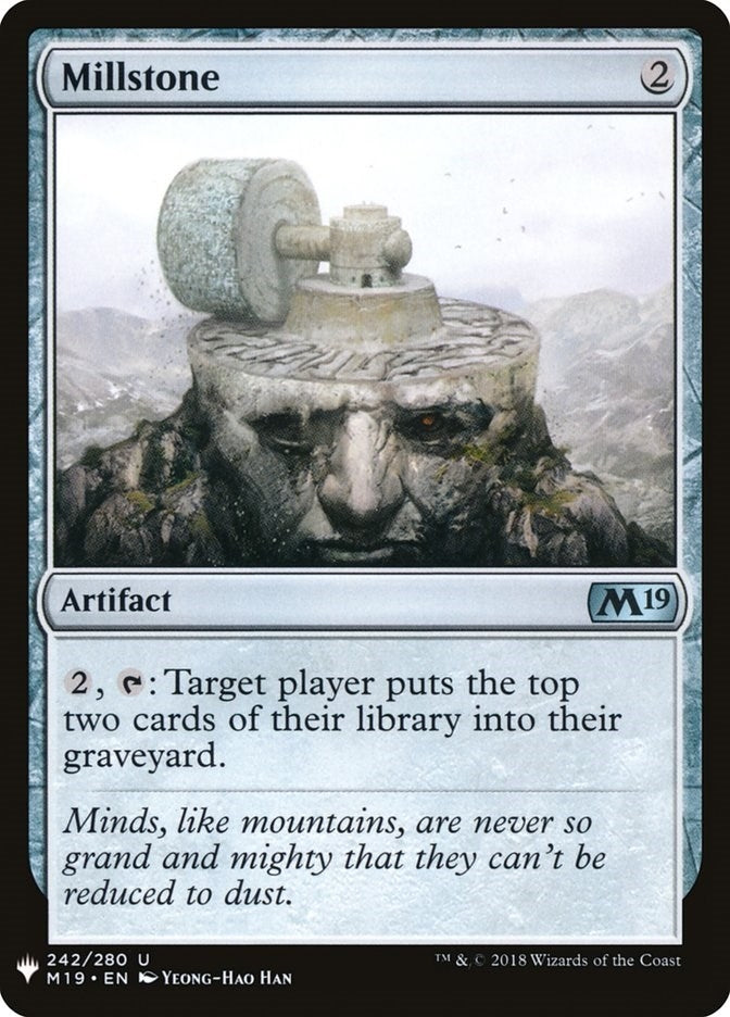 Image for Millstone (M19) (242) [The List Reprints] - Magic: The Gathering