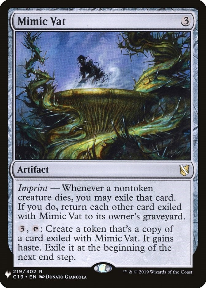 Mimic Vat (219/302) [The List Reprints]
