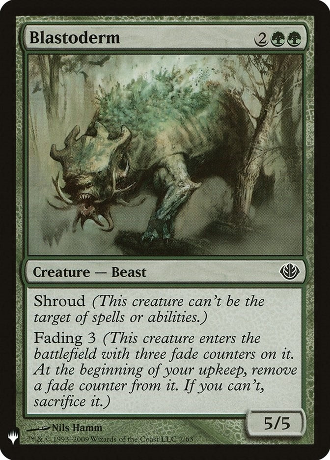 Image for Blastoderm (7) [The List Reprints] - Magic: The Gathering