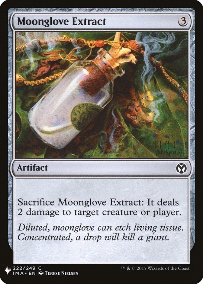 Image for Moonglove Extract (222) [The List Reprints] - Magic: The Gathering