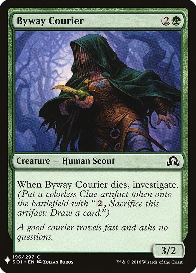 Image for Byway Courier (196) [The List Reprints] - Magic: The Gathering