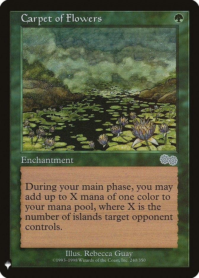 Image for Carpet of Flowers (240) [The List Reprints] - Magic: The Gathering