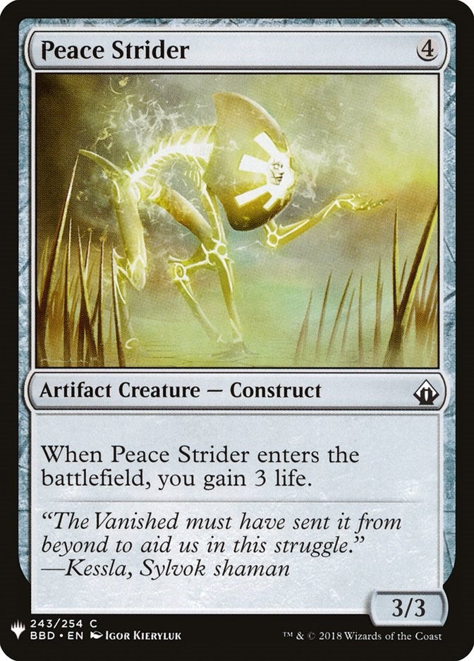 Image for Peace Strider (243) [The List Reprints] - Magic: The Gathering