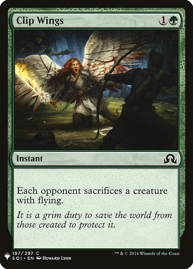 Image for Clip Wings (197) [The List Reprints] - Magic: The Gathering