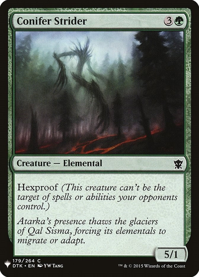 Image for Conifer Strider (179) [The List Reprints] - Magic: The Gathering
