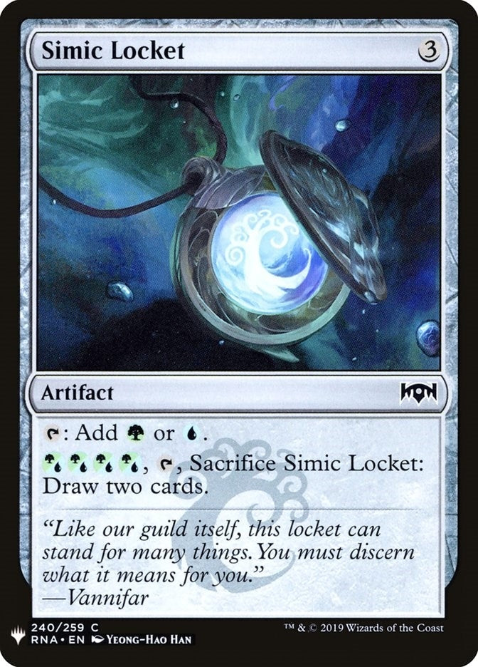 Image for Simic Locket (240) [The List Reprints] - Magic: The Gathering