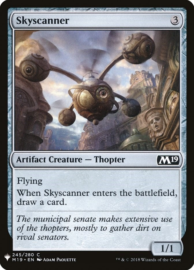 Image for Skyscanner (245) [The List Reprints] - Magic: The Gathering