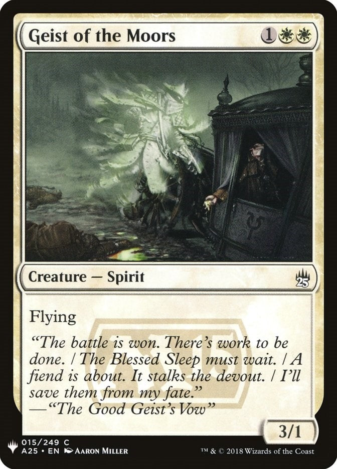 Image for Geist of the Moors (15) [The List Reprints] - Magic: The Gathering