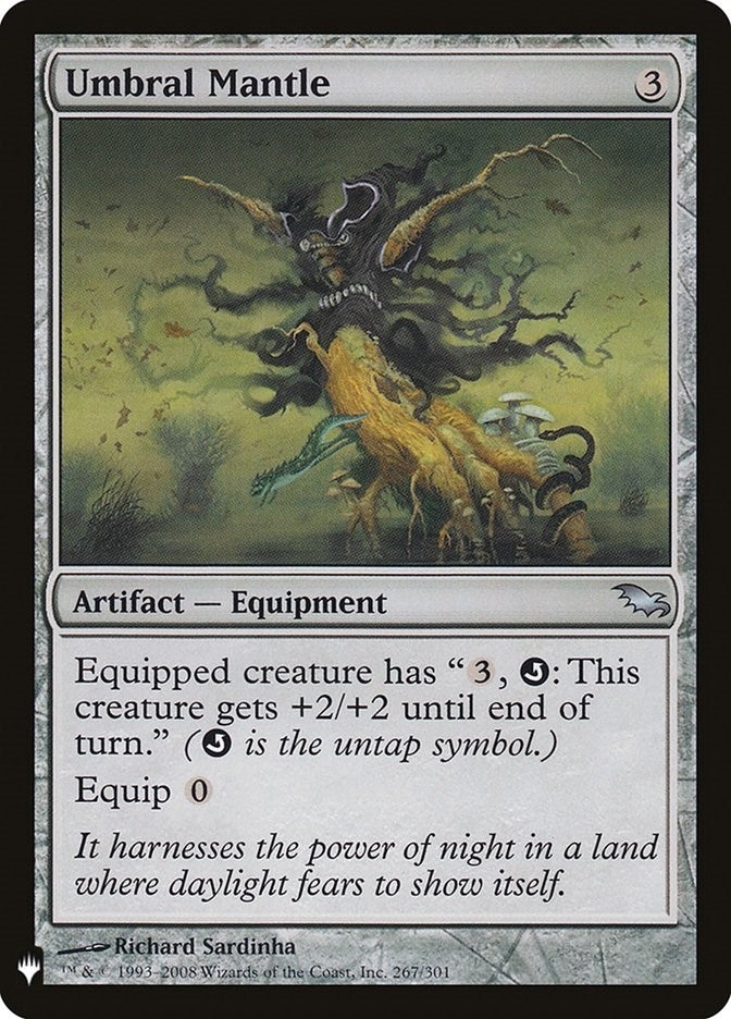 Image for Umbral Mantle (267) [The List Reprints] - Magic: The Gathering