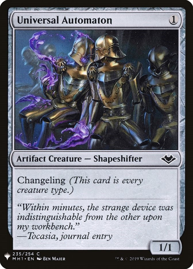 Image for Universal Automaton (MH1) (235) [The List Reprints] - Magic: The Gathering