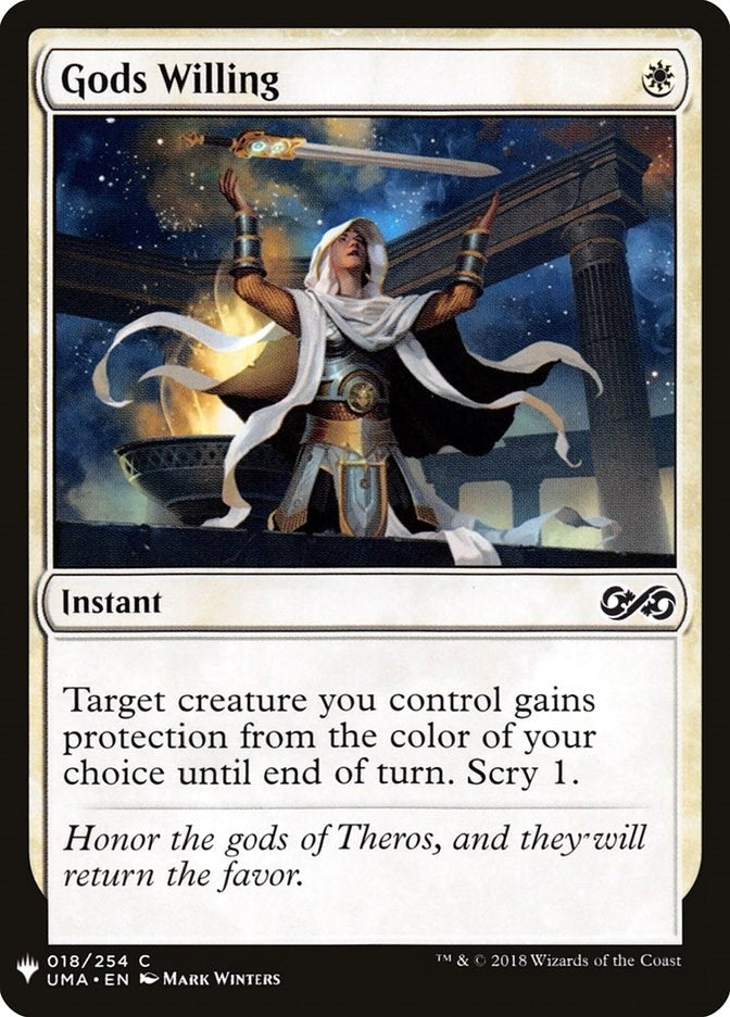 Image for Gods Willing (18) [The List Reprints] - Magic: The Gathering
