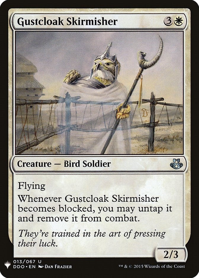 Image for Gustcloak Skirmisher (13) [The List Reprints] - Magic: The Gathering