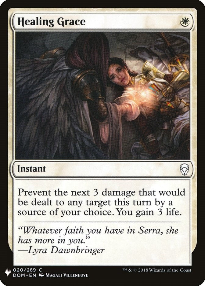 Image for Healing Grace (20) [The List Reprints] - Magic: The Gathering
