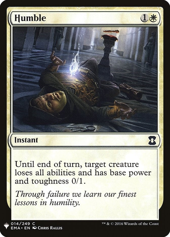 Image for Humble (14) [The List Reprints] - Magic: The Gathering
