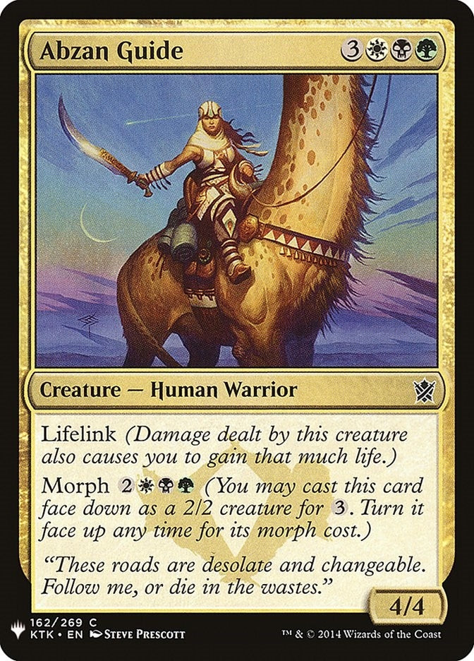 Image for Abzan Guide (162) [The List Reprints] - Magic: The Gathering