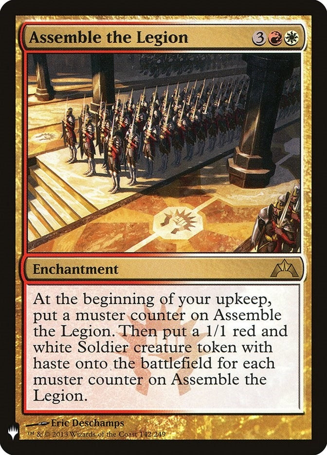Image for Assemble the Legion (142) [The List Reprints] - Magic: The Gathering