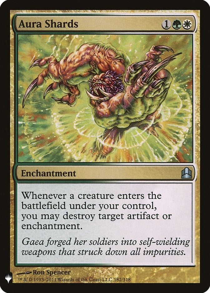Image for Aura Shards (CMD) (182) [The List Reprints] - Magic: The Gathering