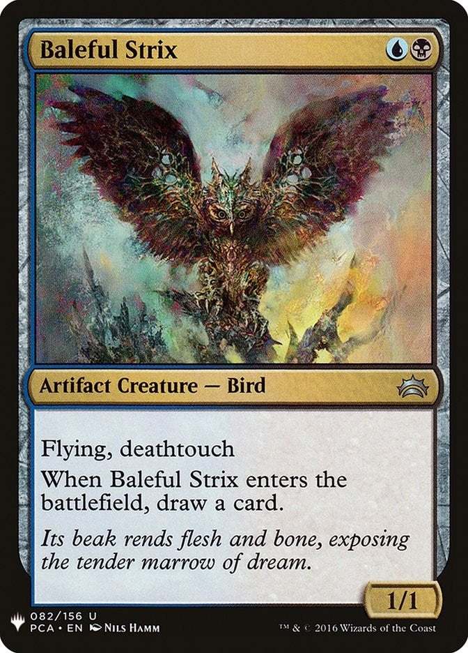 Image for Baleful Strix (82) [The List Reprints] - Magic: The Gathering