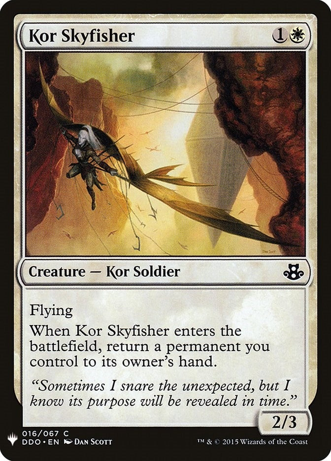 Image for Kor Skyfisher (16) [The List Reprints] - Magic: The Gathering