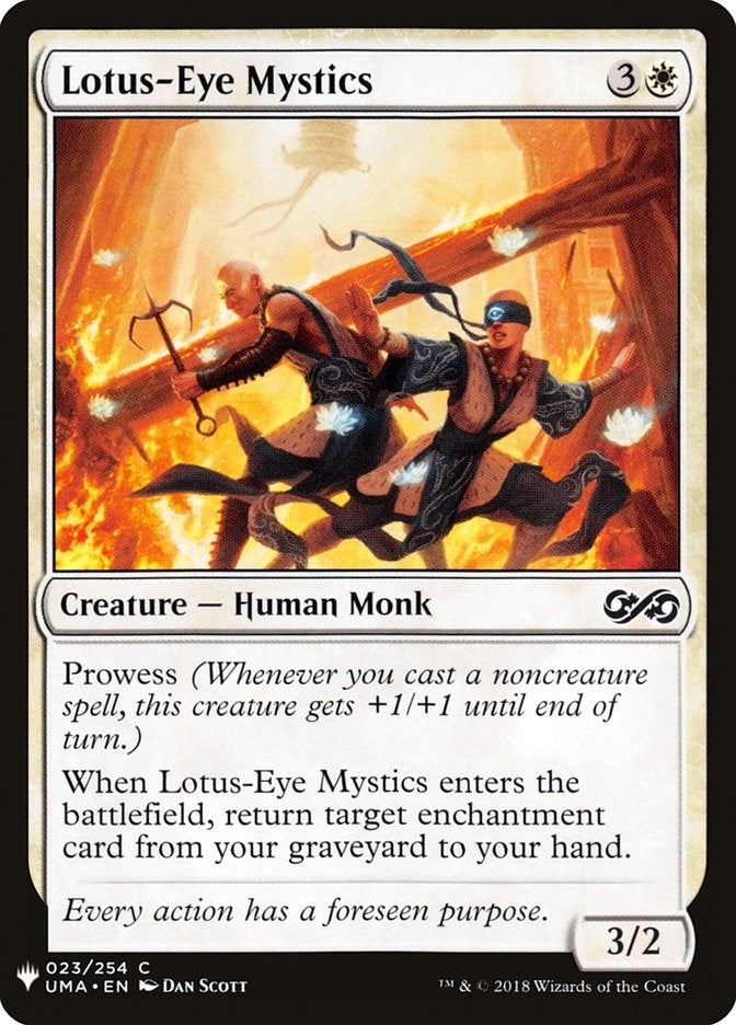 Image for Lotus-Eye Mystics (23) [The List Reprints] - Magic: The Gathering