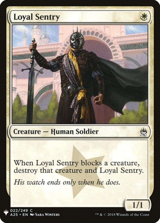 Image for Loyal Sentry (22) [The List Reprints] - Magic: The Gathering