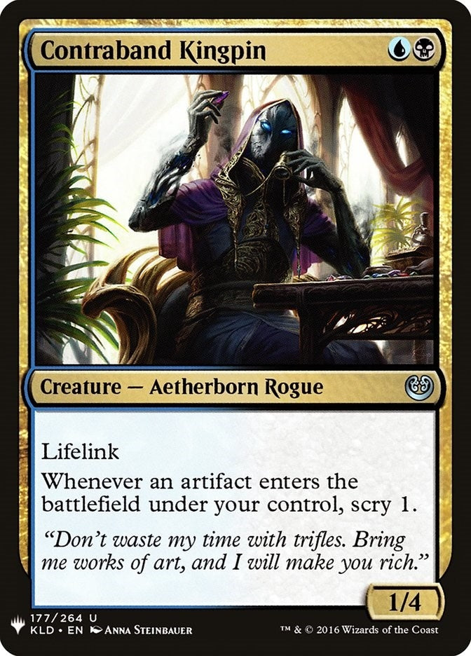 Image for Contraband Kingpin (177) [The List Reprints] - Magic: The Gathering
